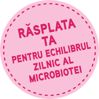 Răsplata ta pentru echilibrul zilnic al microbiotei