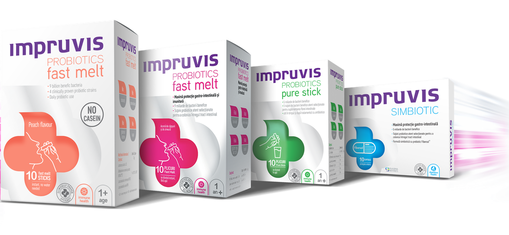 Gama de produse Impruvis Probiotics