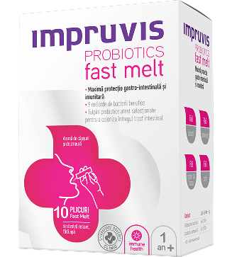 Impruvis Fast Melt Căpșuni & Zmeură